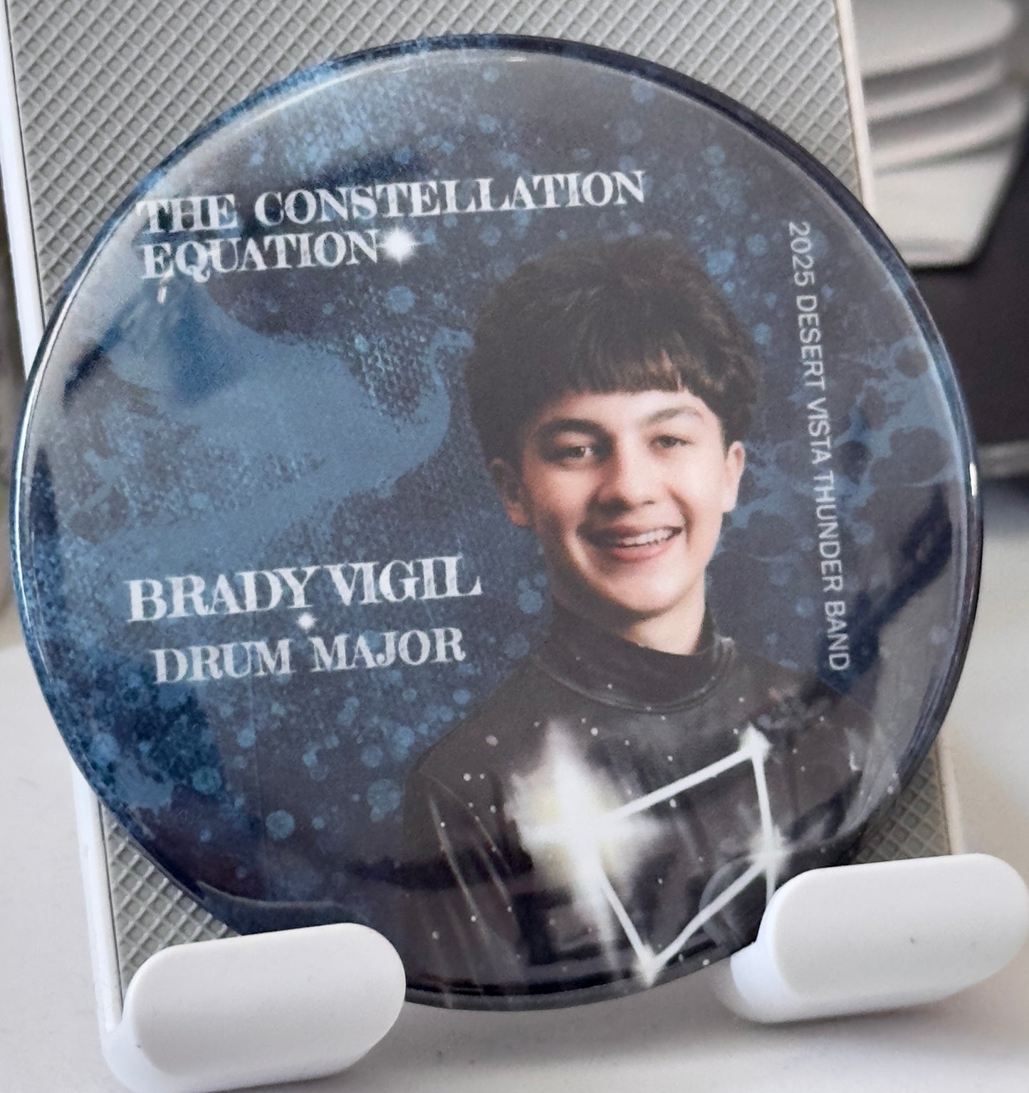 3" Photo Button - Desert Vista Thunder Band - 2025 Season