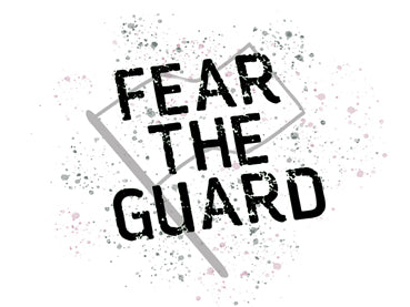 Splatter Fear the Guard Sticker – Blue Lilac Designs