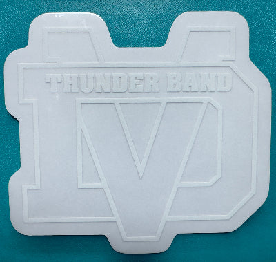 DV Thunder Band Car/Window Die-Cut Sticker