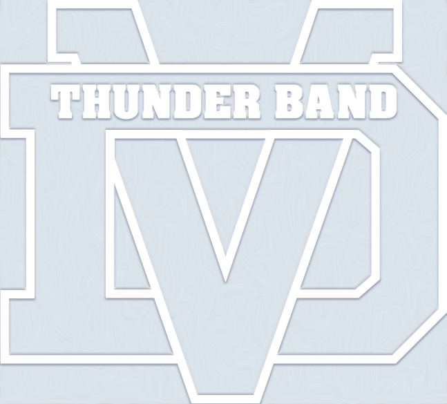 Desert Vista Thunder Band Car/Window Sticker (Large Square)