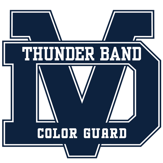Desert Vista Thunder Band Color Guard Sticker