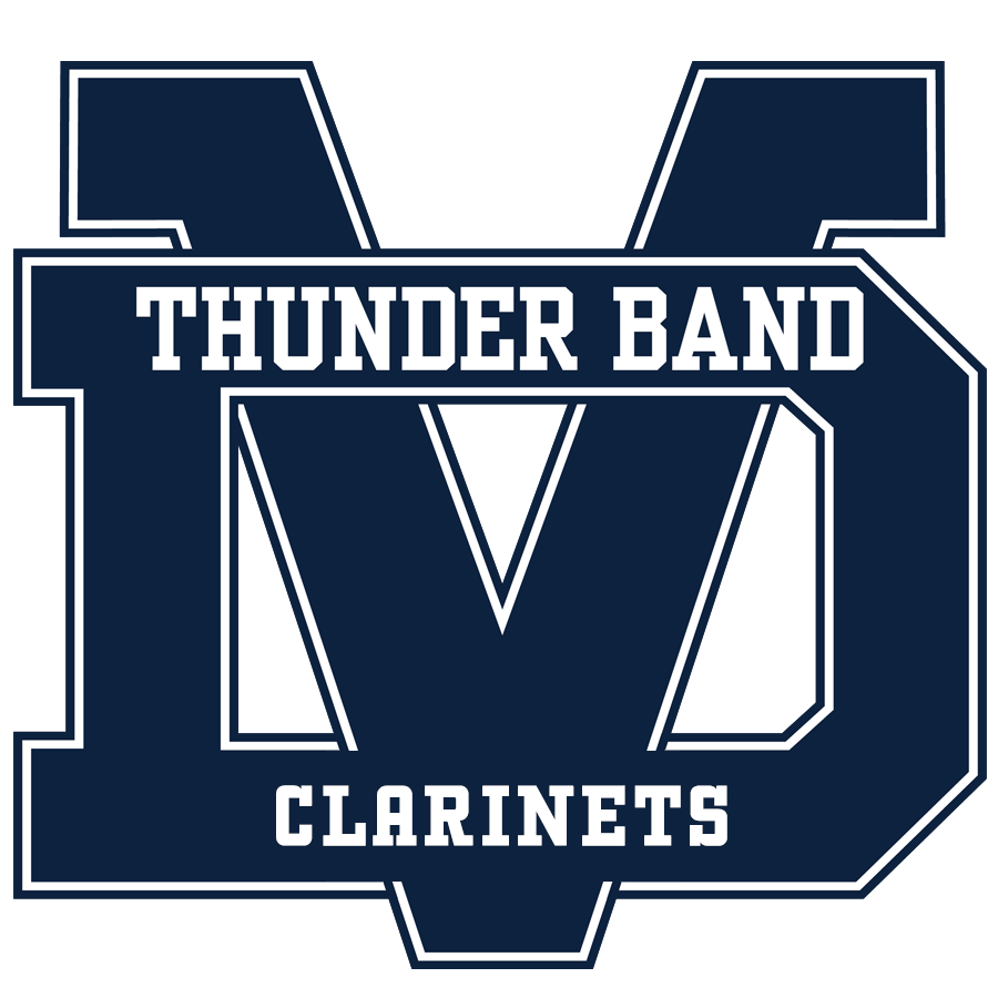 Desert Vista Thunder Band Clarinet Sticker