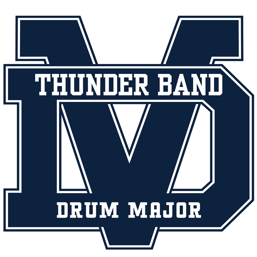 Desert Vista Thunder Band Drum Major Sticker