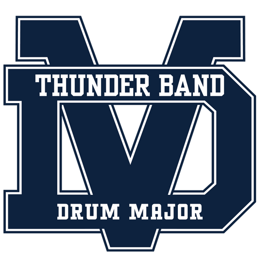 Desert Vista Thunder Band Drum Major Sticker