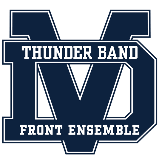 Desert Vista Thunder Band Front Ensemble Sticker