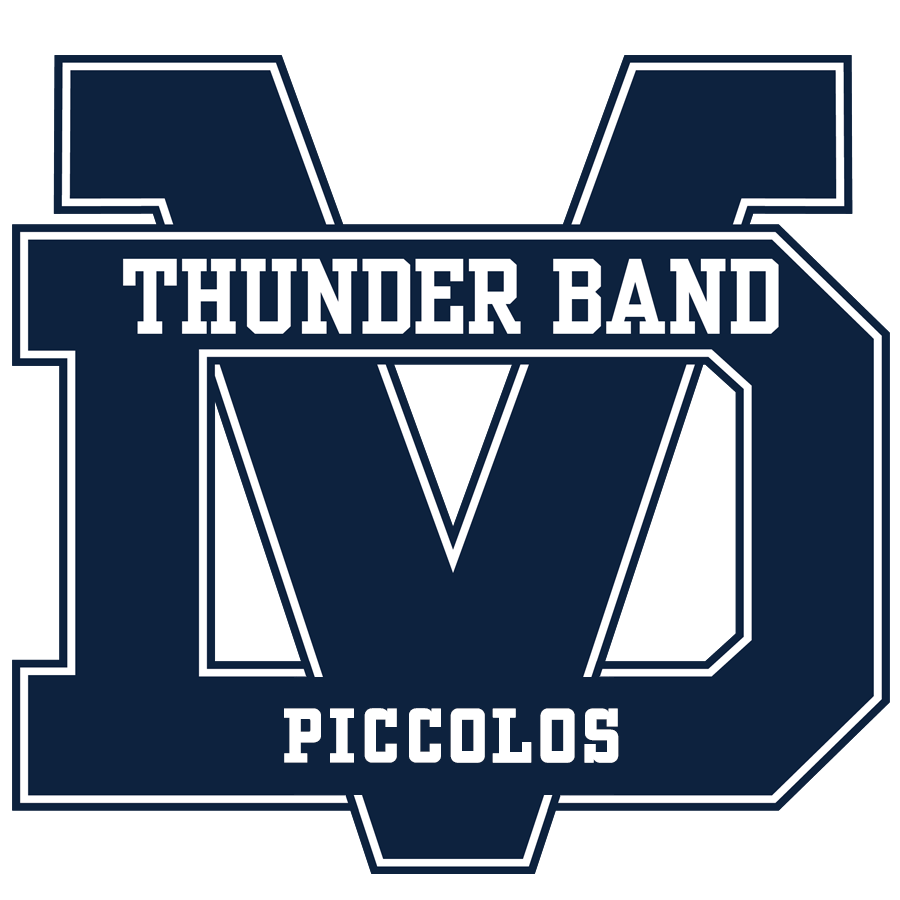 Desert Vista Thunder Band Piccolo Sticker