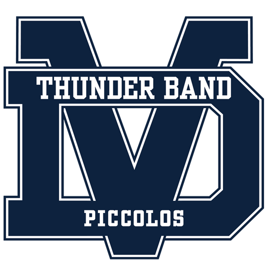 Desert Vista Thunder Band Piccolo Sticker