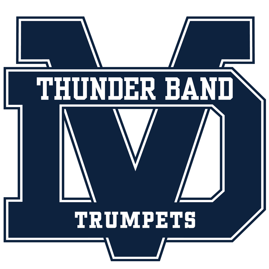 Desert Vista Thunder Band Trumpet Sticker