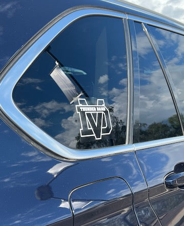 Desert Vista Thunder Band Car/Window Sticker (Large Square)