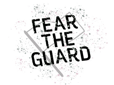 Splatter "Fear the Guard" Sticker